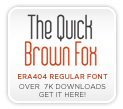 era404 Regular font