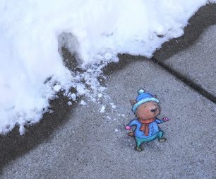 Street Art, by David Zinn