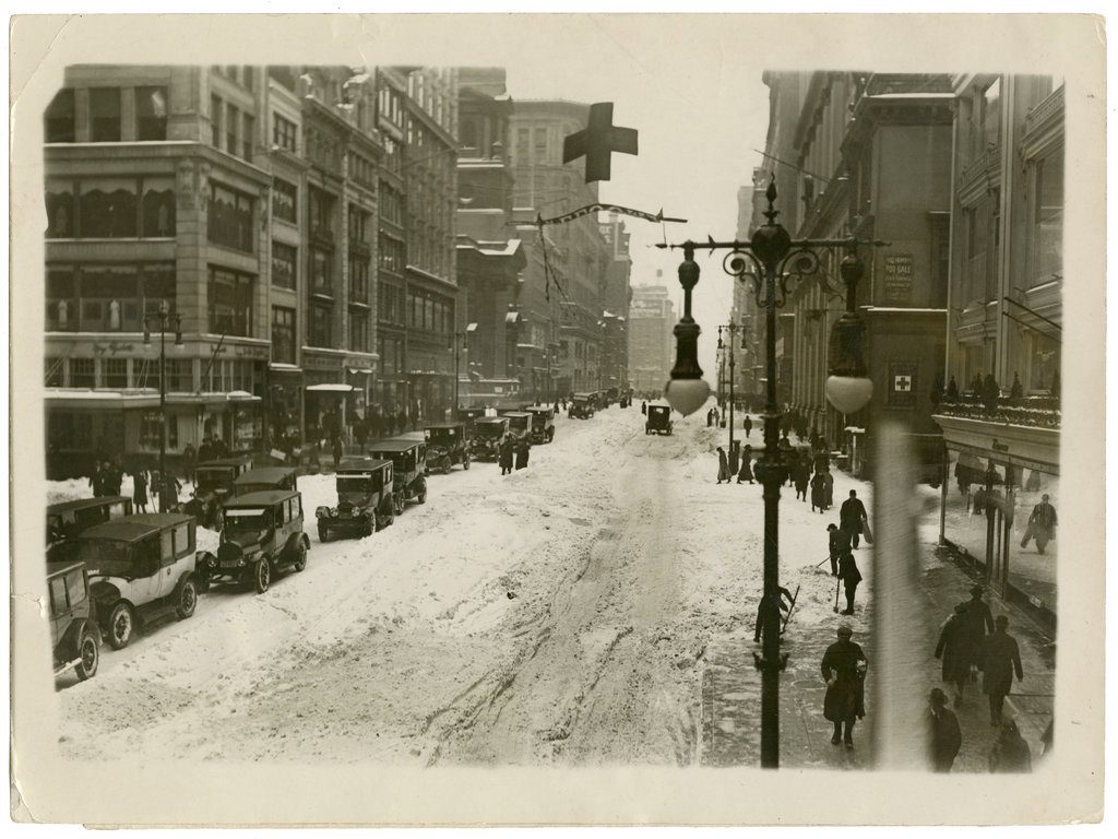 Vintage New York Blizzards, by The New York Times