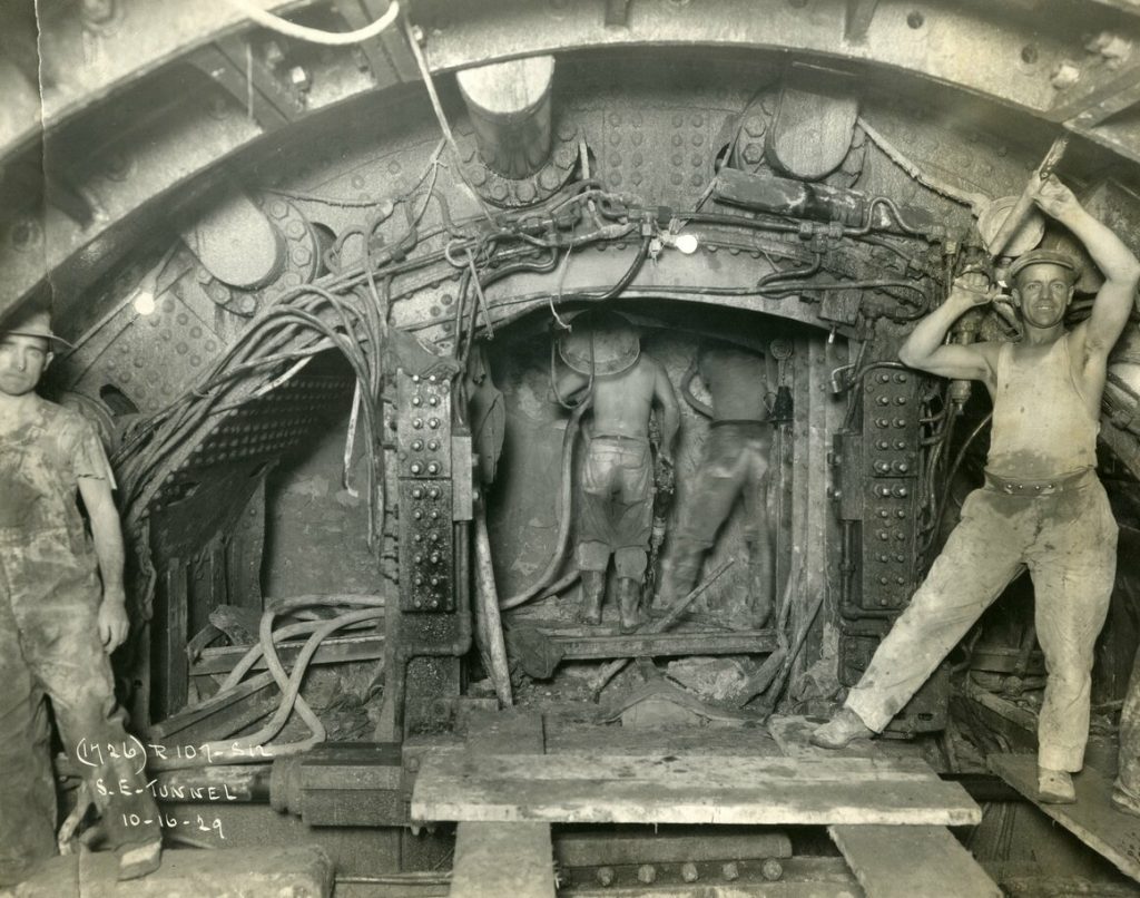 NYC Subway Construction, by Pierre and Granville Pullis