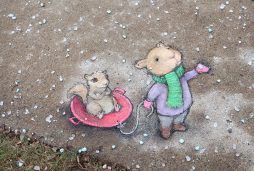 Street Art, by David Zinn