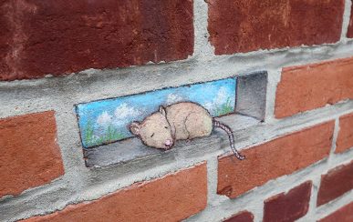 Street Art, by David Zinn