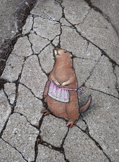 Street Art, by David Zinn
