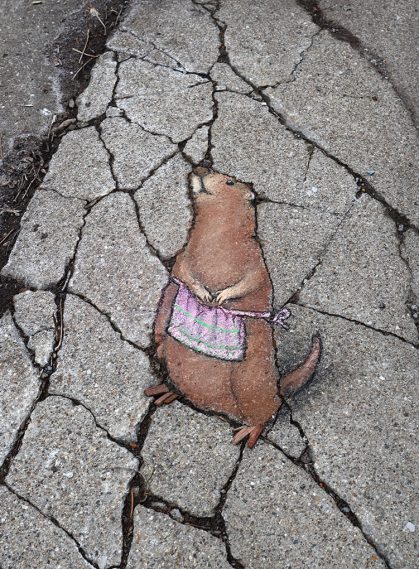 Street Art, by David Zinn