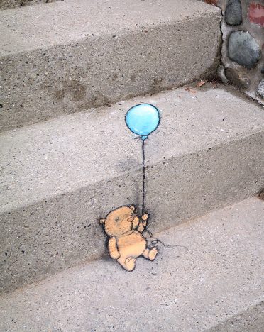 Street Art, by David Zinn