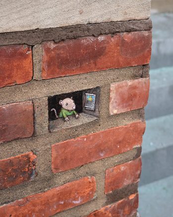 Street Art, by David Zinn